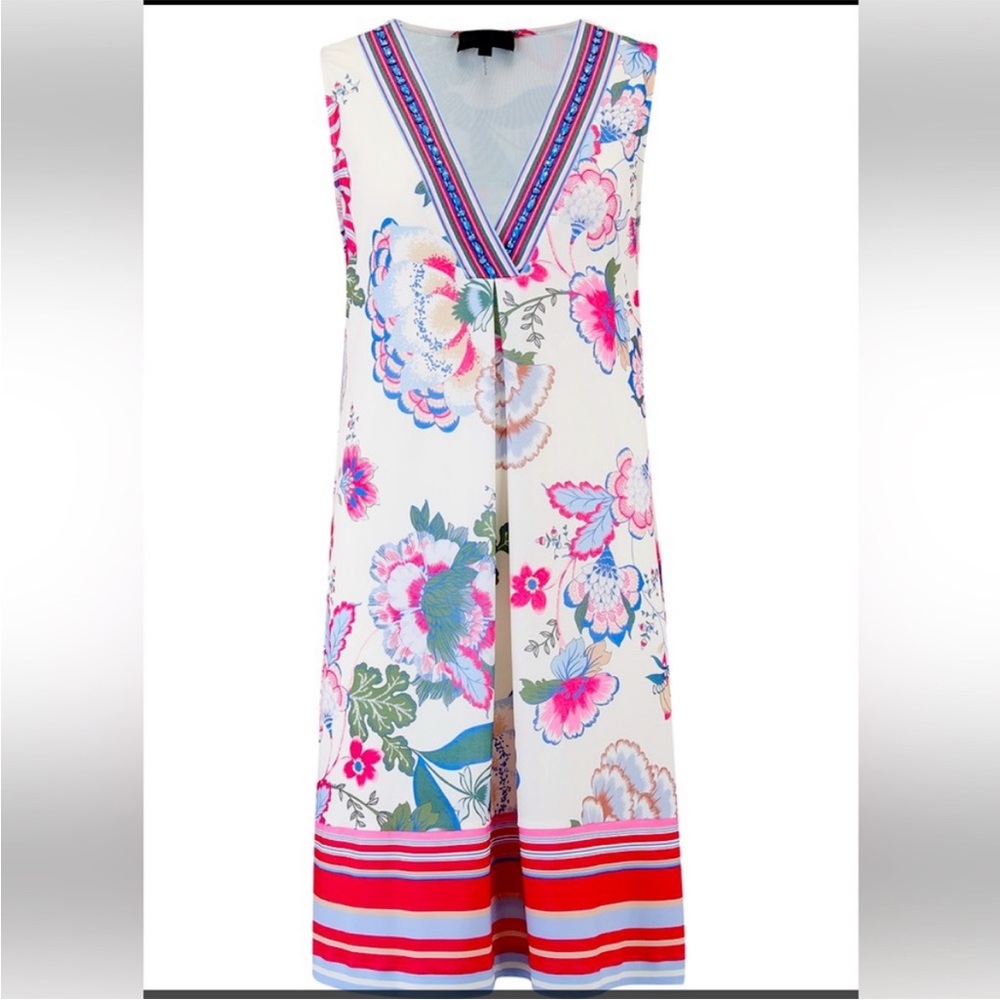 Hale Bob V Neck Floral Dress Sz Small “Vienna”
